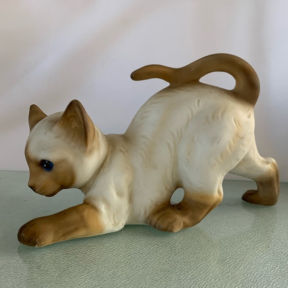 Vintage Cat Figurine - Large - Made in Japan - Ceramic - Picture 1 of 11